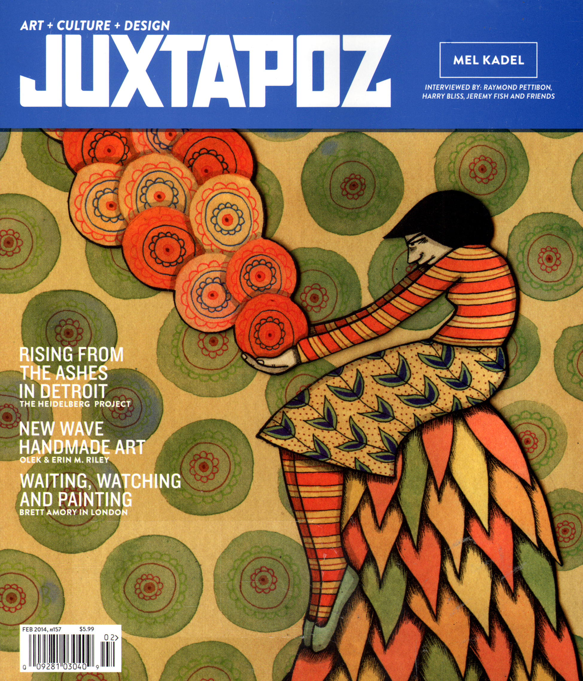 Juxtapoz February 01, 2014 Issue Cover