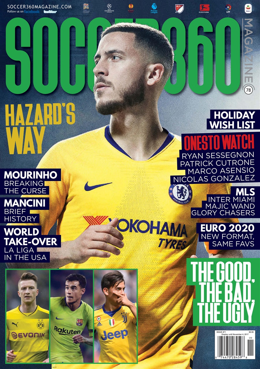 Soccer-360 November 01, 2018 Issue Cover