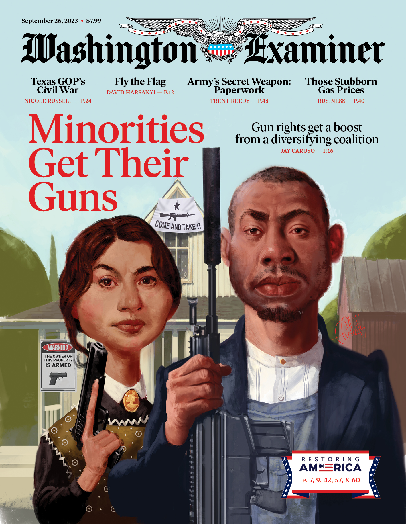 Washington-Examiner September 26, 2023 Issue Cover