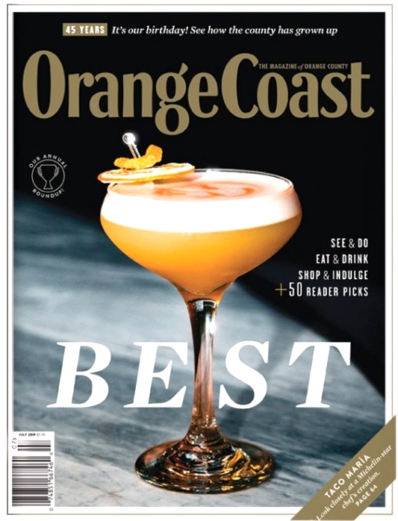 Orange Coast July 01, 2019 Issue Cover