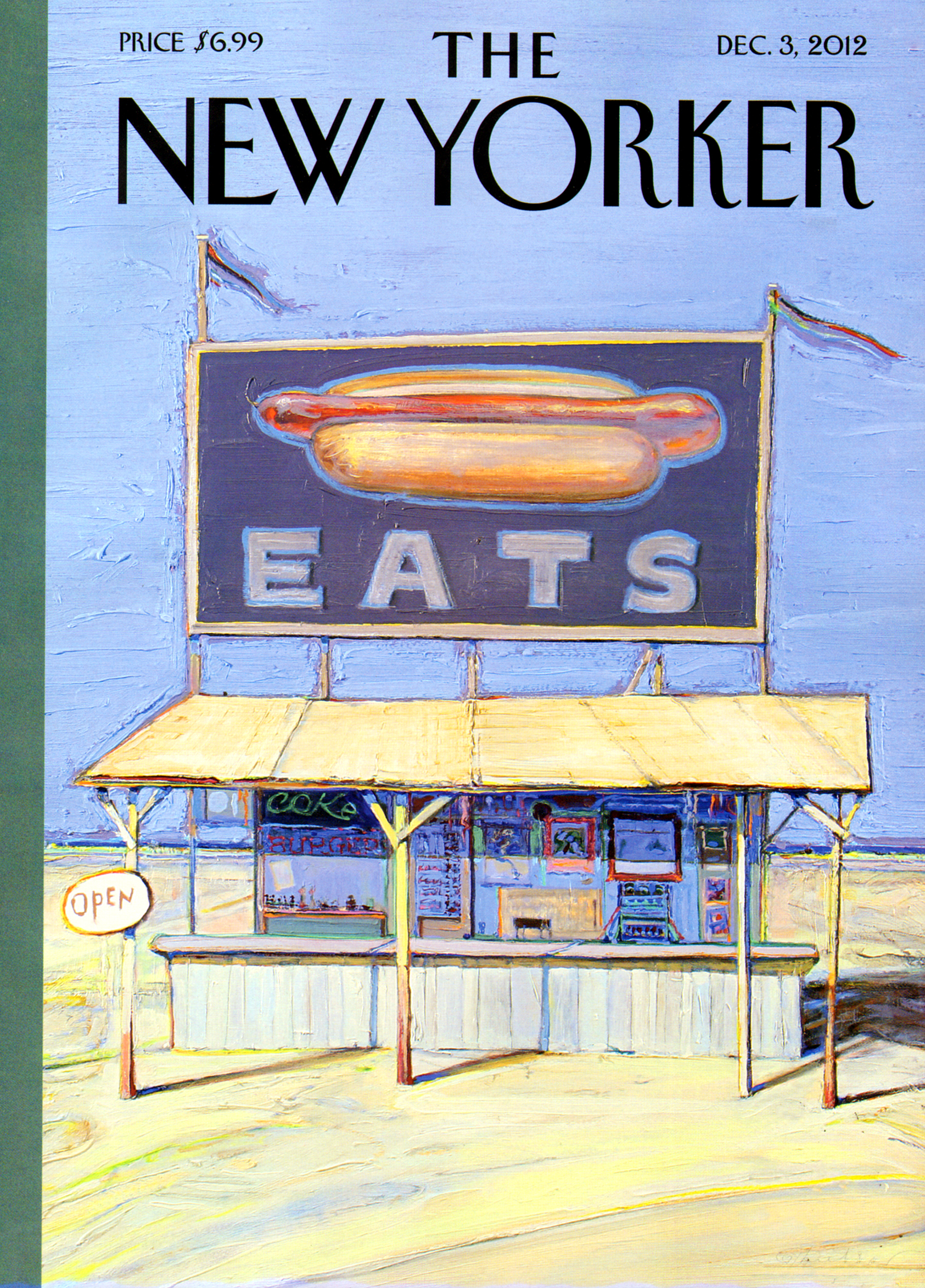 The-New-Yorker December 03, 2012 Issue Cover