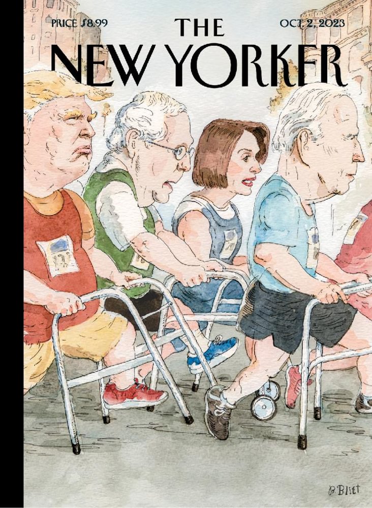 The-New-Yorker October 02, 2023 Issue Cover