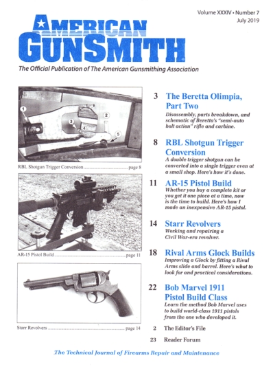 American Gunsmith July 01, 2019 Issue Cover
