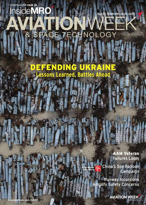 Aviation-Week-and-Space-Technology February 13, 2023 Issue Cover
