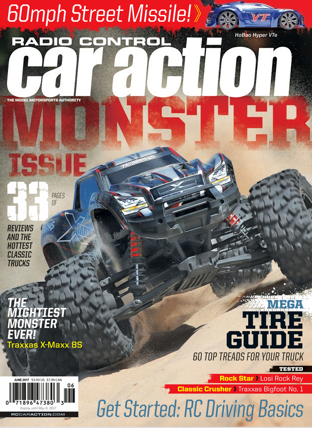Radio-Control-Car-Action June 01, 2017 Issue Cover