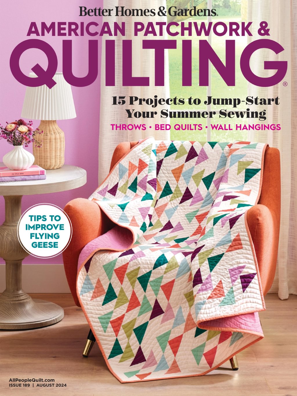 American-Patchwork-and-Quilting August 01, 2024 Issue Cover