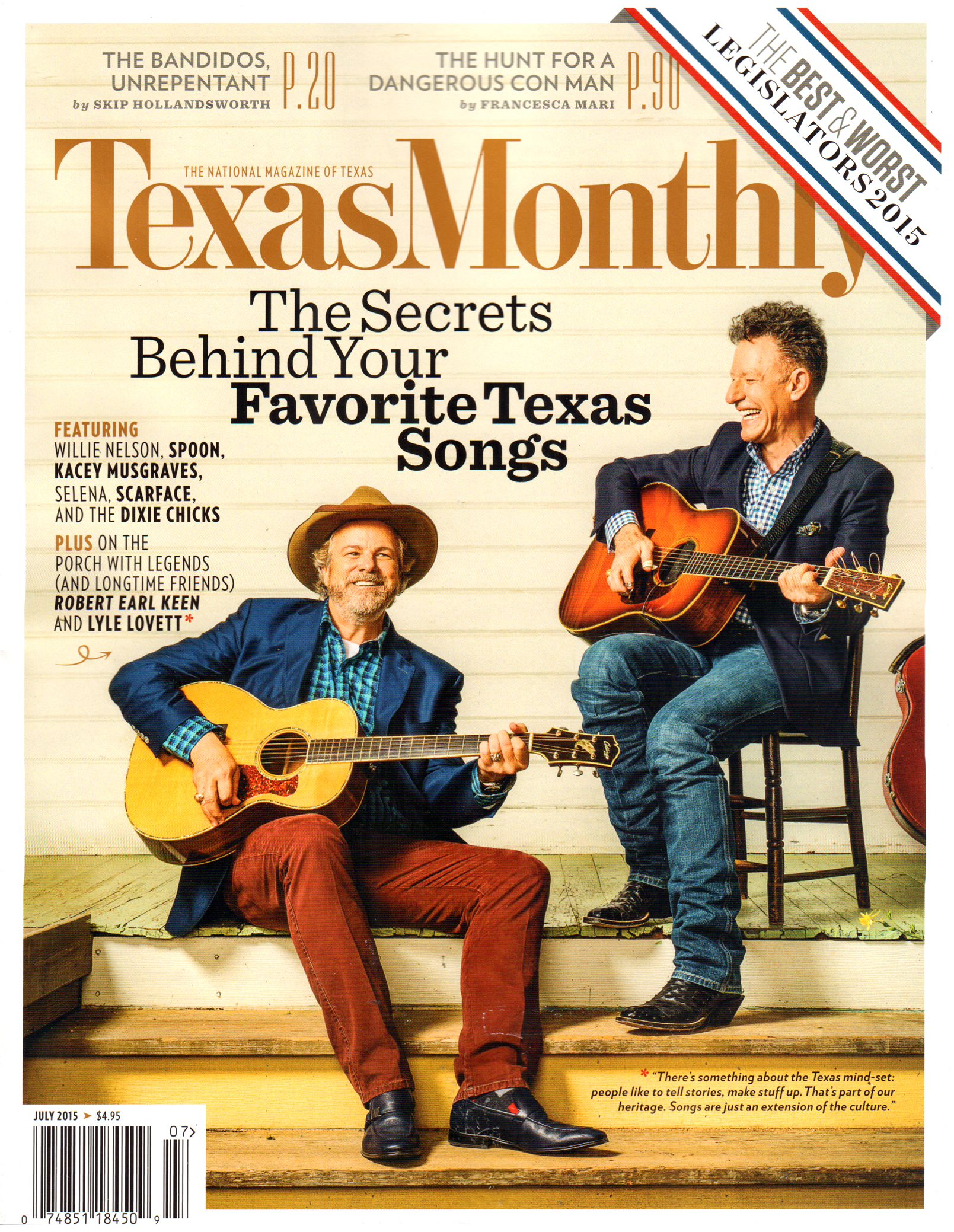 Texas-Monthly July 01, 2015 Issue Cover