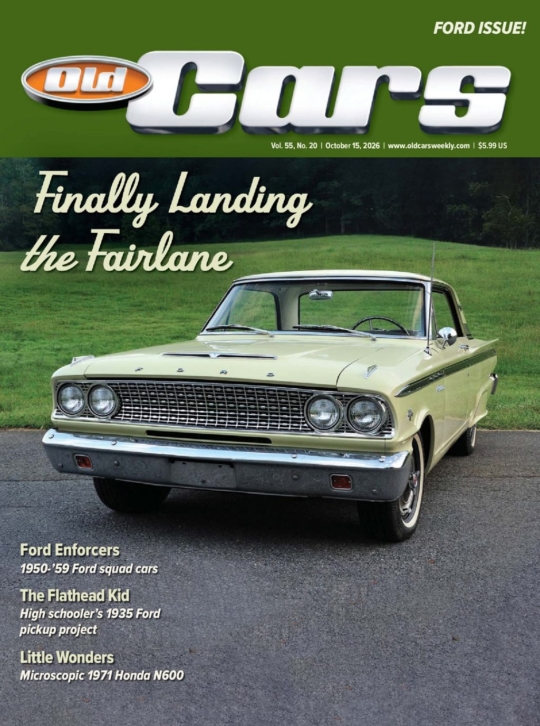 Old Cars October 15, 2026 Issue Cover