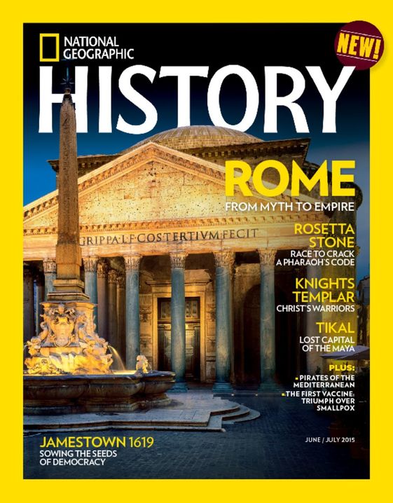 National-Geographic-History June 01, 2015 Issue Cover