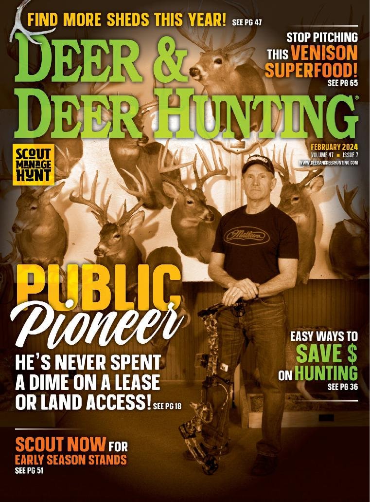 Deer-and-Deer-Hunting February 01, 2024 Issue Cover