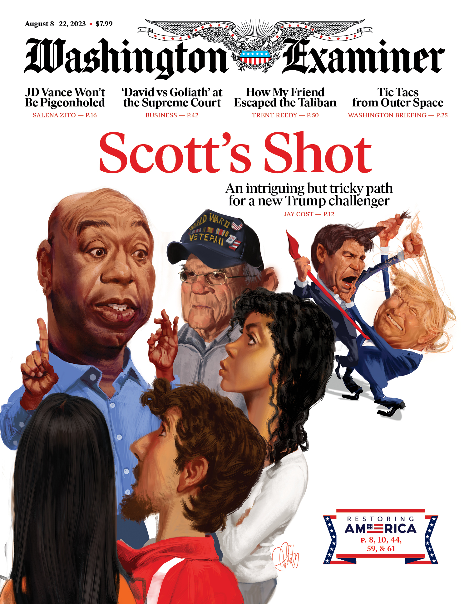 Washington-Examiner August 08, 2023 Issue Cover