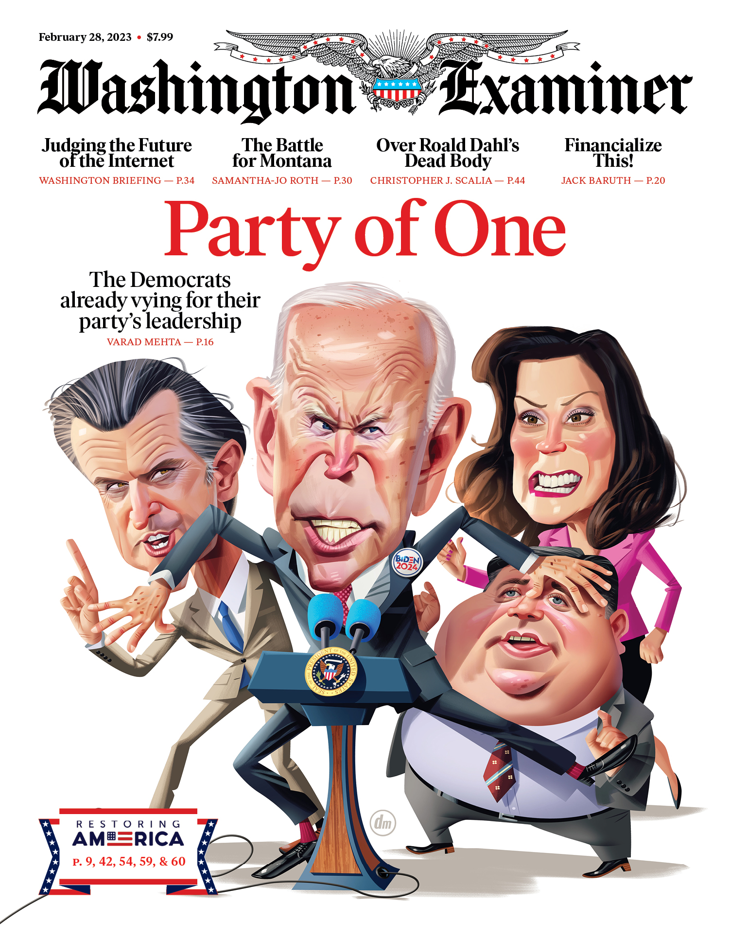 Washington-Examiner February 28, 2023 Issue Cover