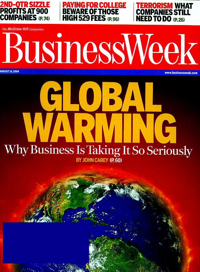 Bloomberg-Businessweek August 14, 2004 Issue Cover