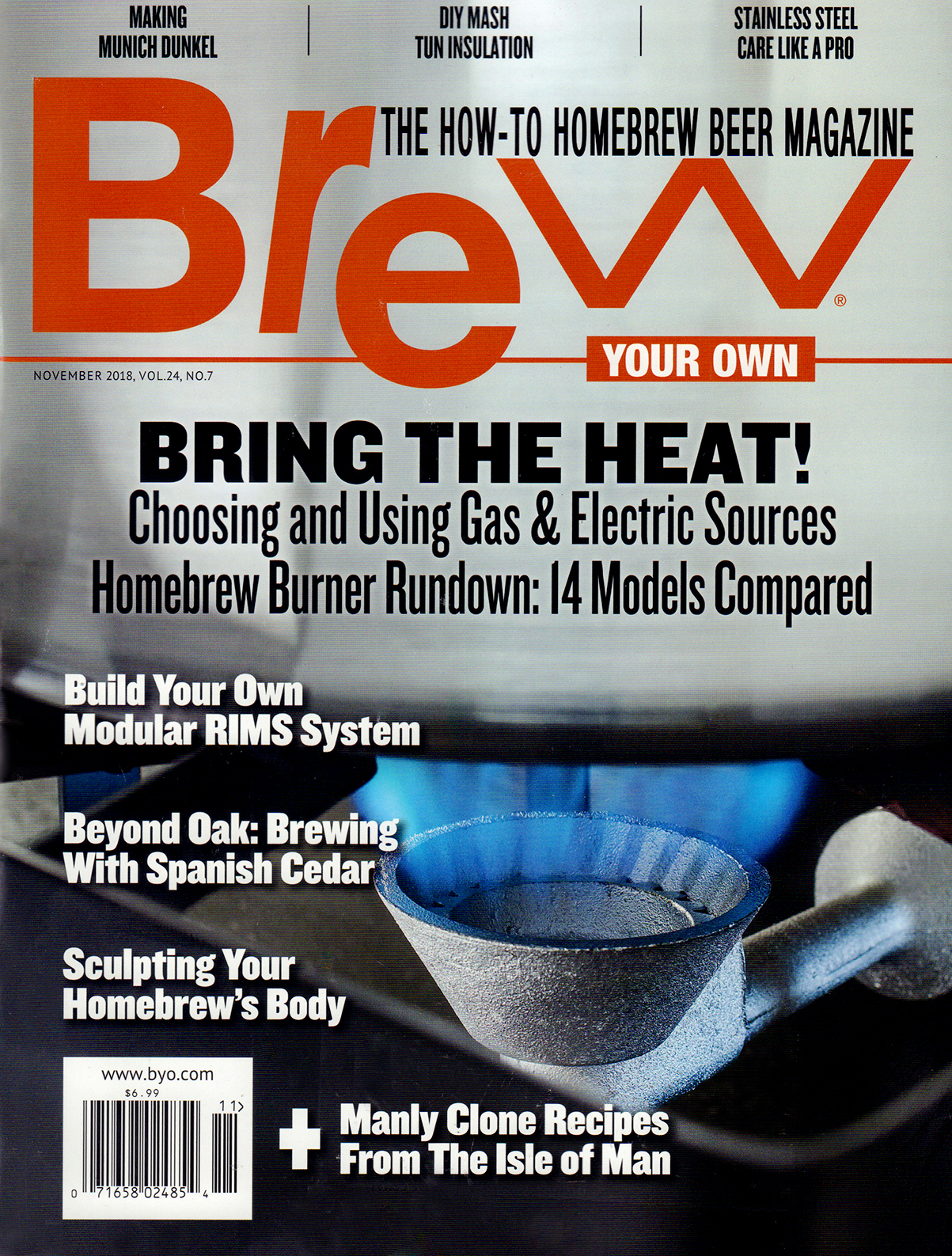 Brew-Your-Own November 01, 2018 Issue Cover