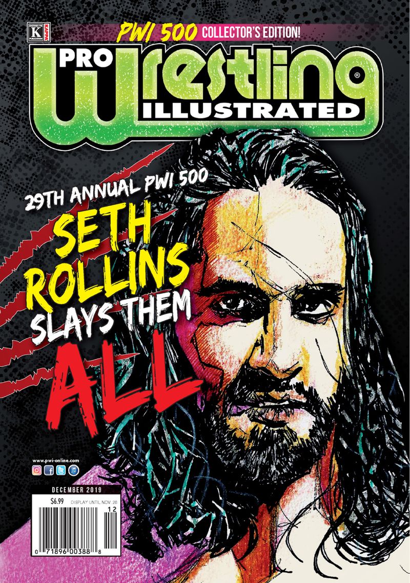 Pro-Wrestling-Illustrated December 01, 2019 Issue Cover