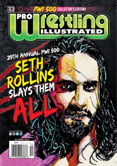 Pro Wrestling Illustrated December 01, 2019 Issue Cover