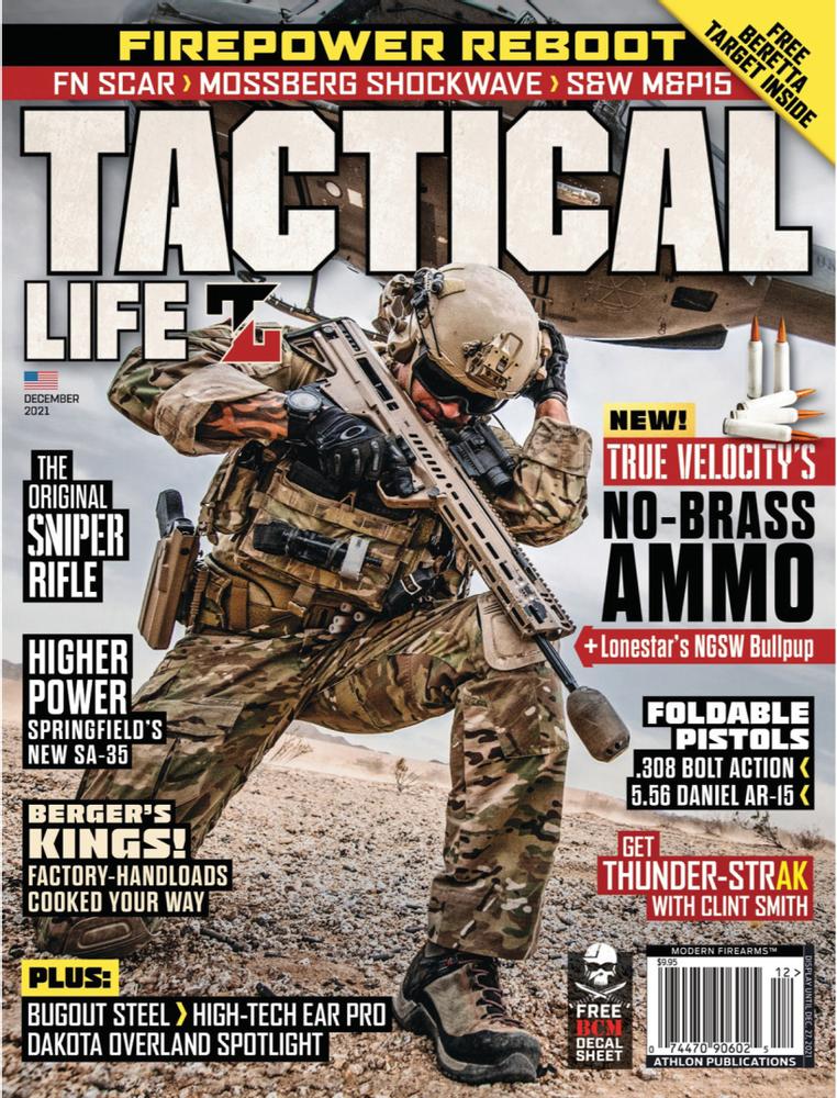 Tactical-Life December 01, 2021 Issue Cover