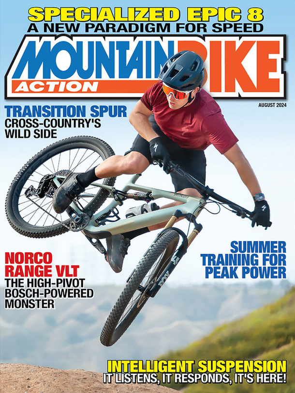 Mountain-Bike-Action August 01, 2024 Issue Cover