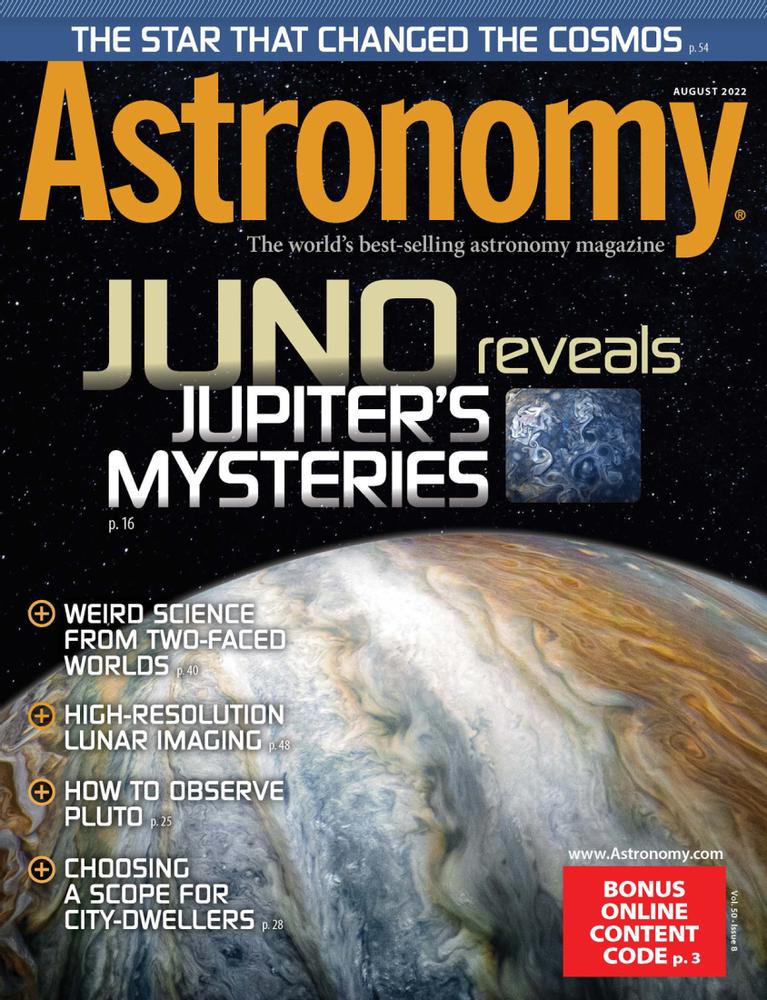 Astronomy August 01, 2022 Issue Cover