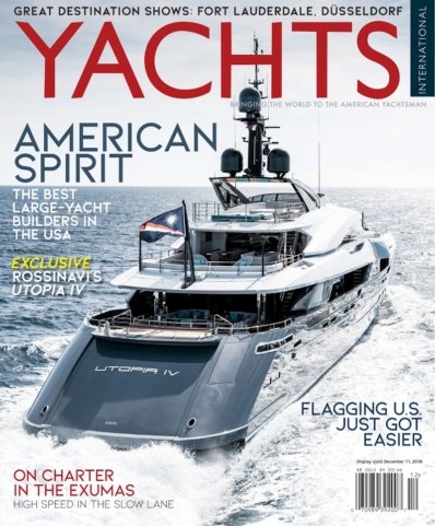 Yachts International November 01, 2018 Issue Cover