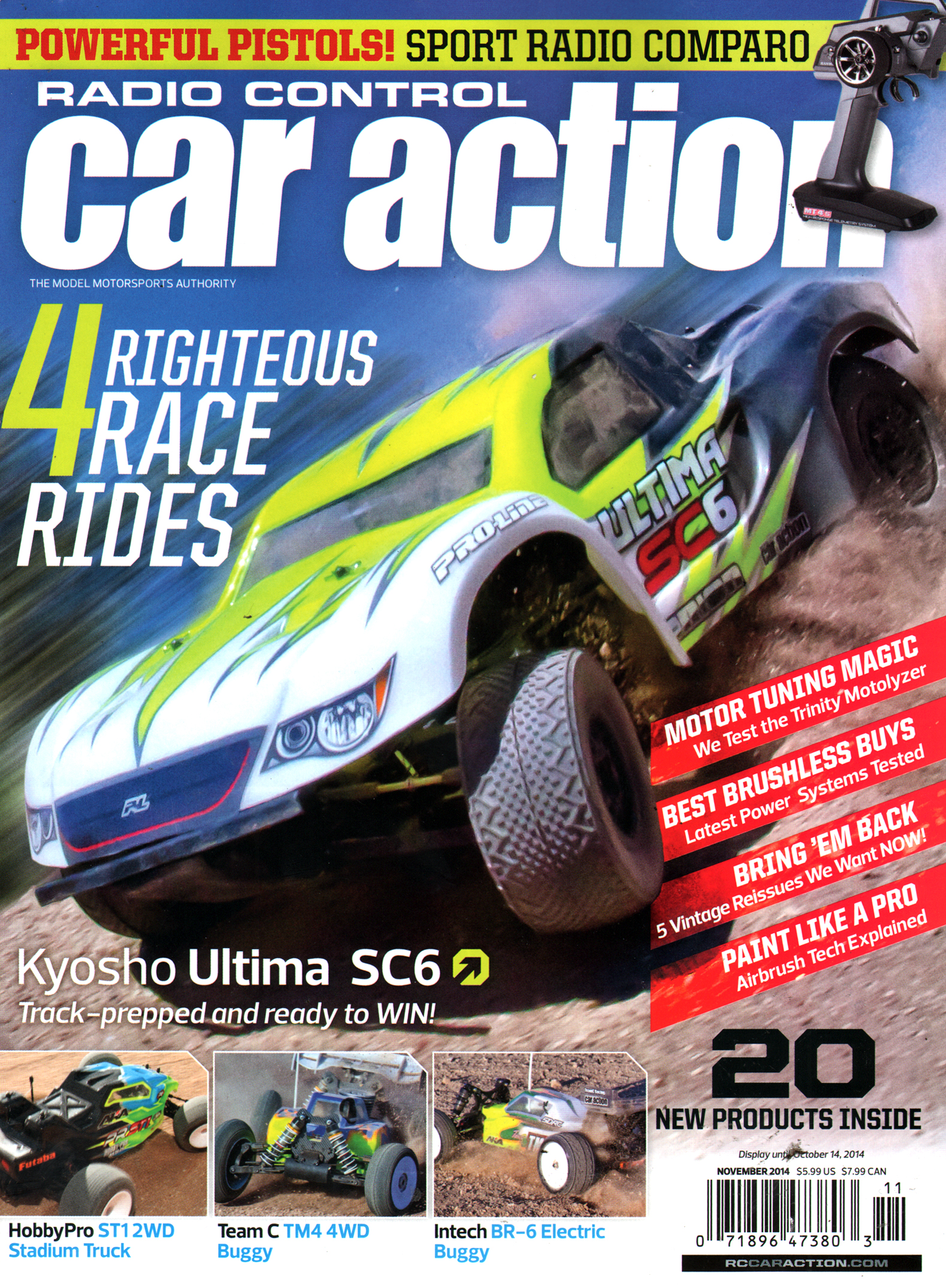 Radio-Control-Car-Action November 01, 2014 Issue Cover
