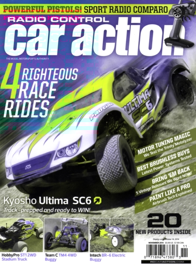 Radio Control Car Action November 01, 2014 Issue Cover