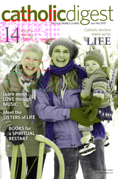 Catholic Digest January 01, 2015 Issue Cover
