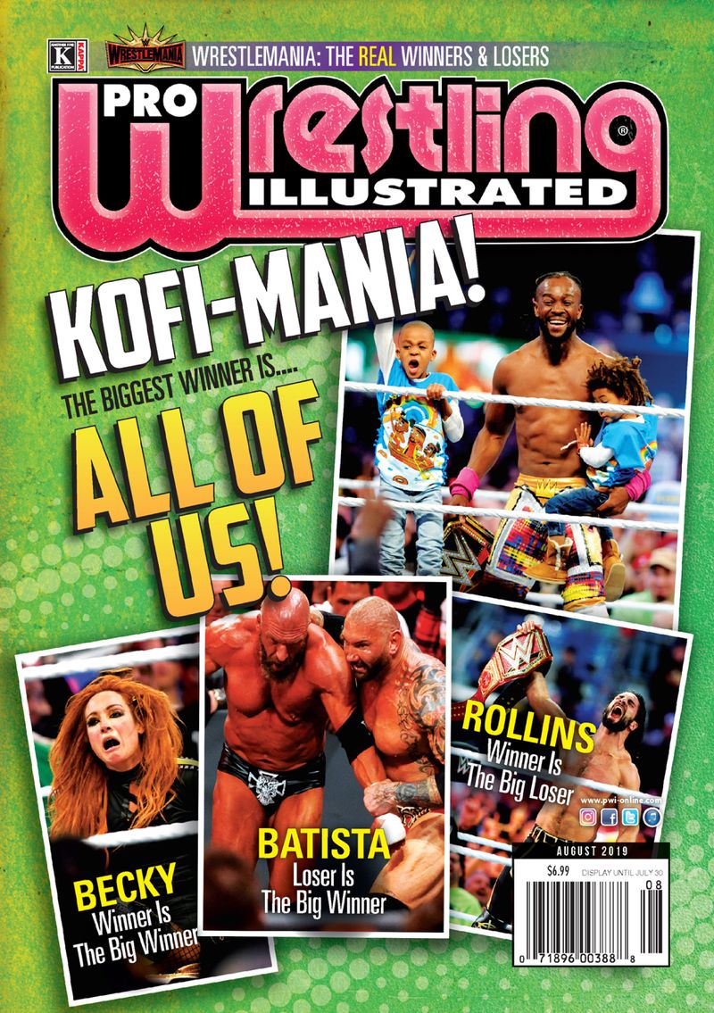 Pro-Wrestling-Illustrated August 01, 2019 Issue Cover