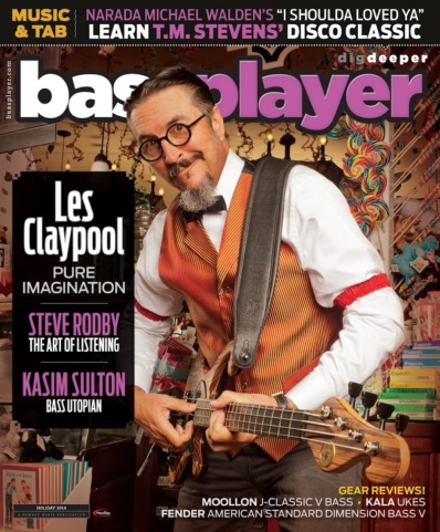 Bass Player December 31, 2014 Issue Cover