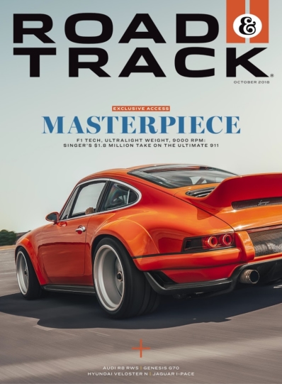 Road & Track October 01, 2018 Issue Cover