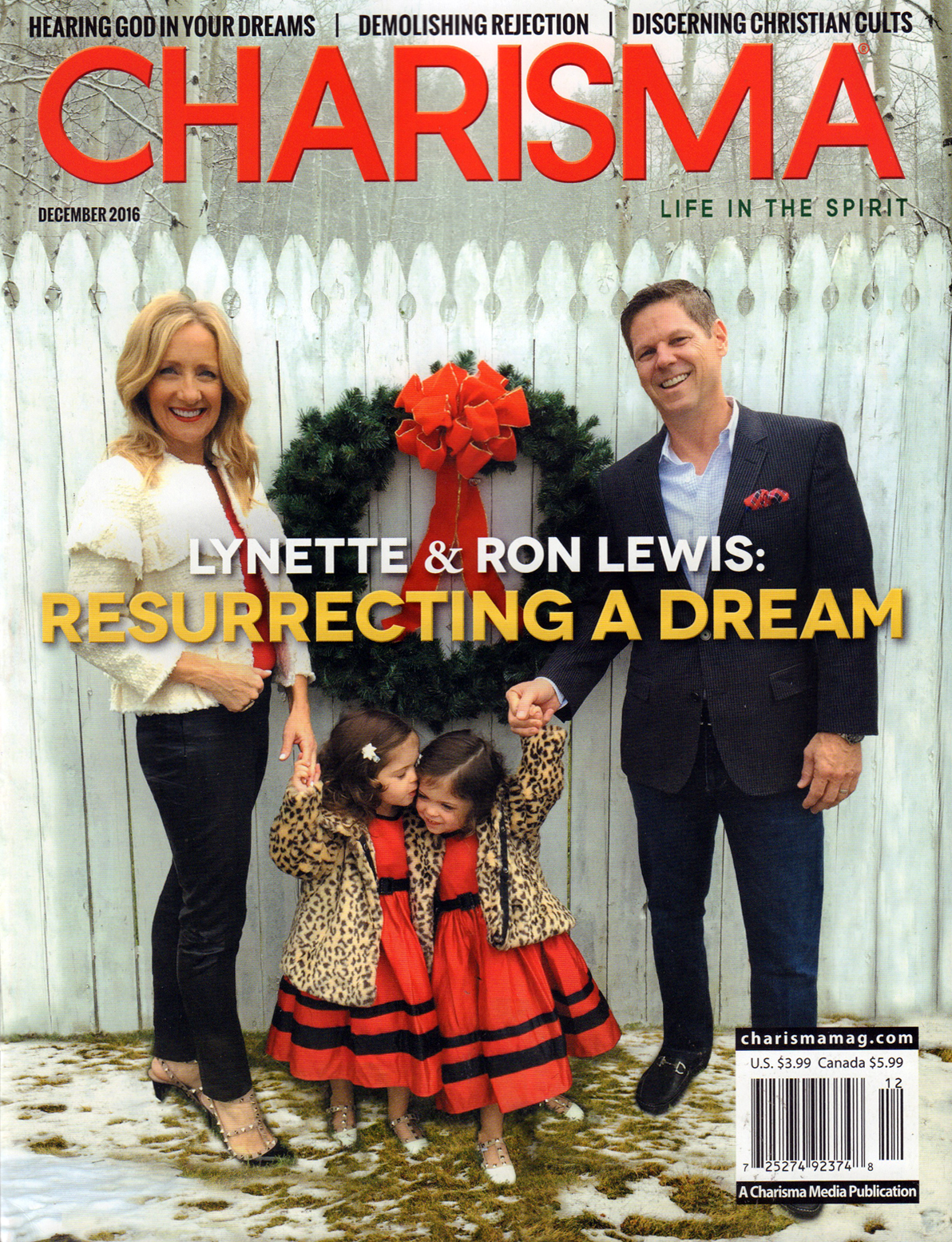 Charisma December 01, 2016 Issue Cover
