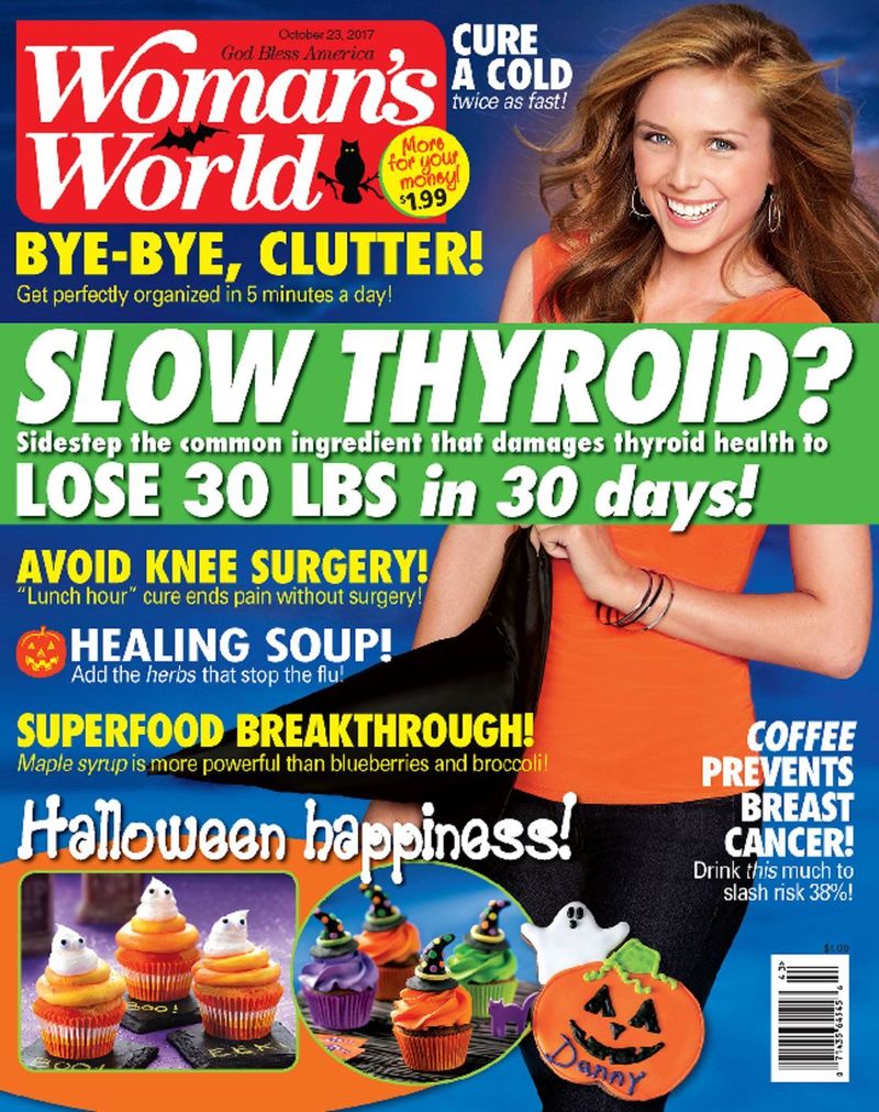 Womans-World October 23, 2017 Issue Cover