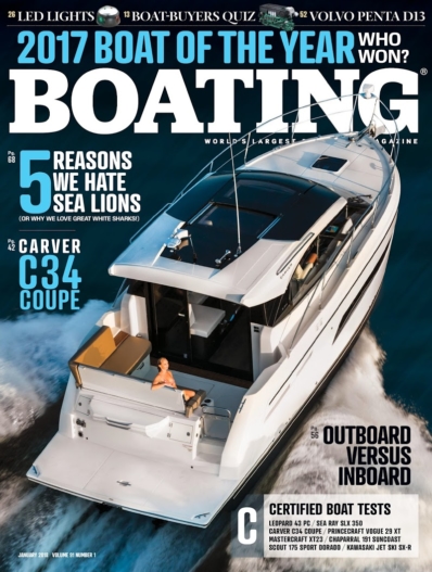Boating January 01, 2018 Issue Cover