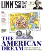 Linns-Stamp-News-Weekly November 18, 2019 Issue Cover