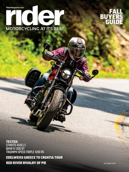 Rider October 01, 2025 Issue Cover