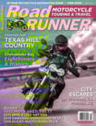 Road-RUNNER-Motorcycle-and-Touring October 01, 2019 Issue Cover