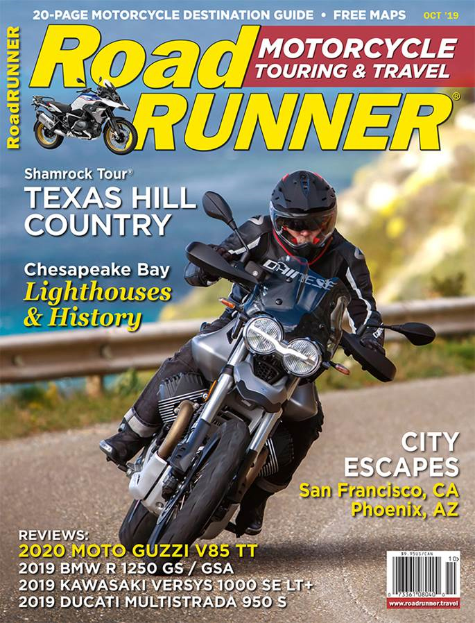 Road-RUNNER-Motorcycle-and-Touring October 01, 2019 Issue Cover