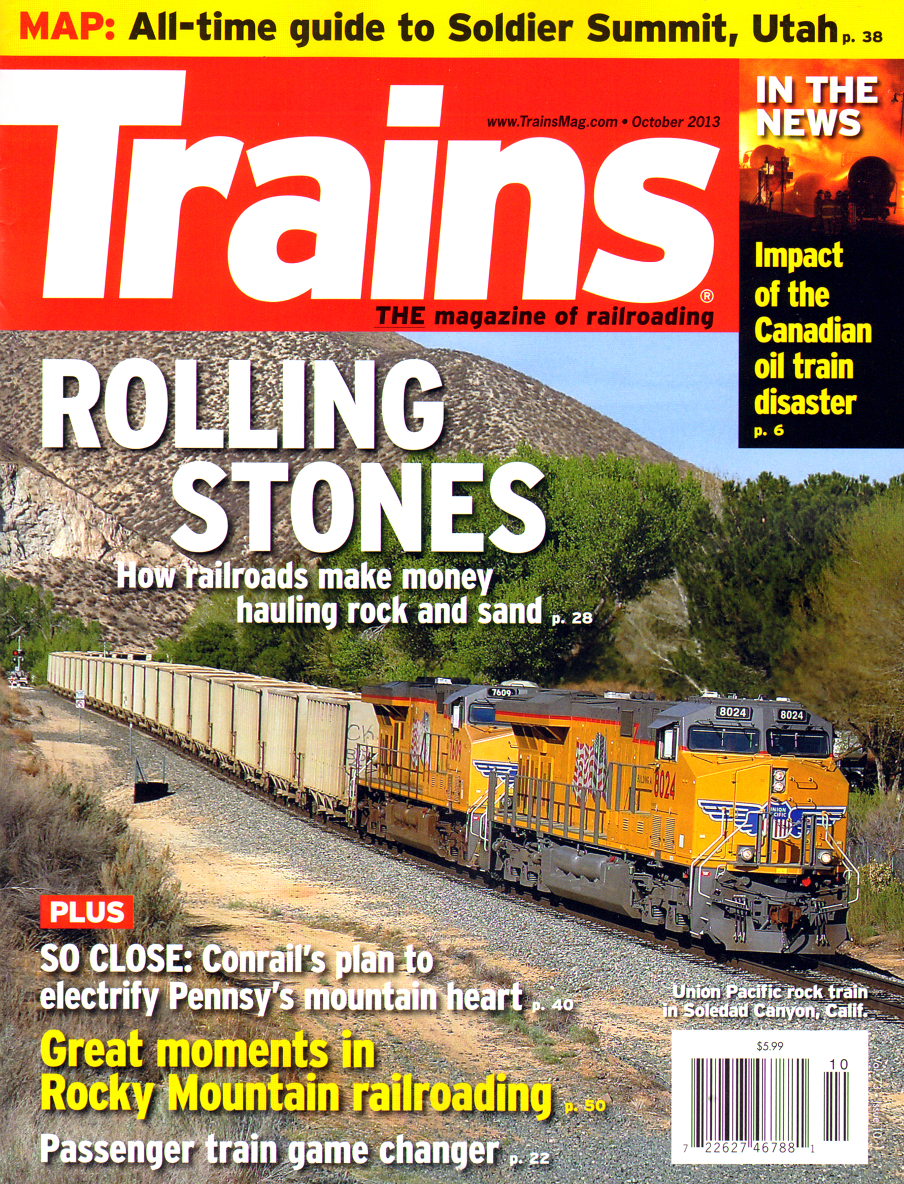 Trains October 01, 2013 Issue Cover