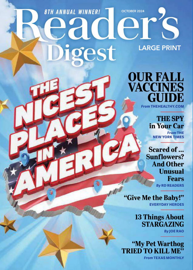 Reader's Digest - Large Print October 01, 2024 Issue Cover