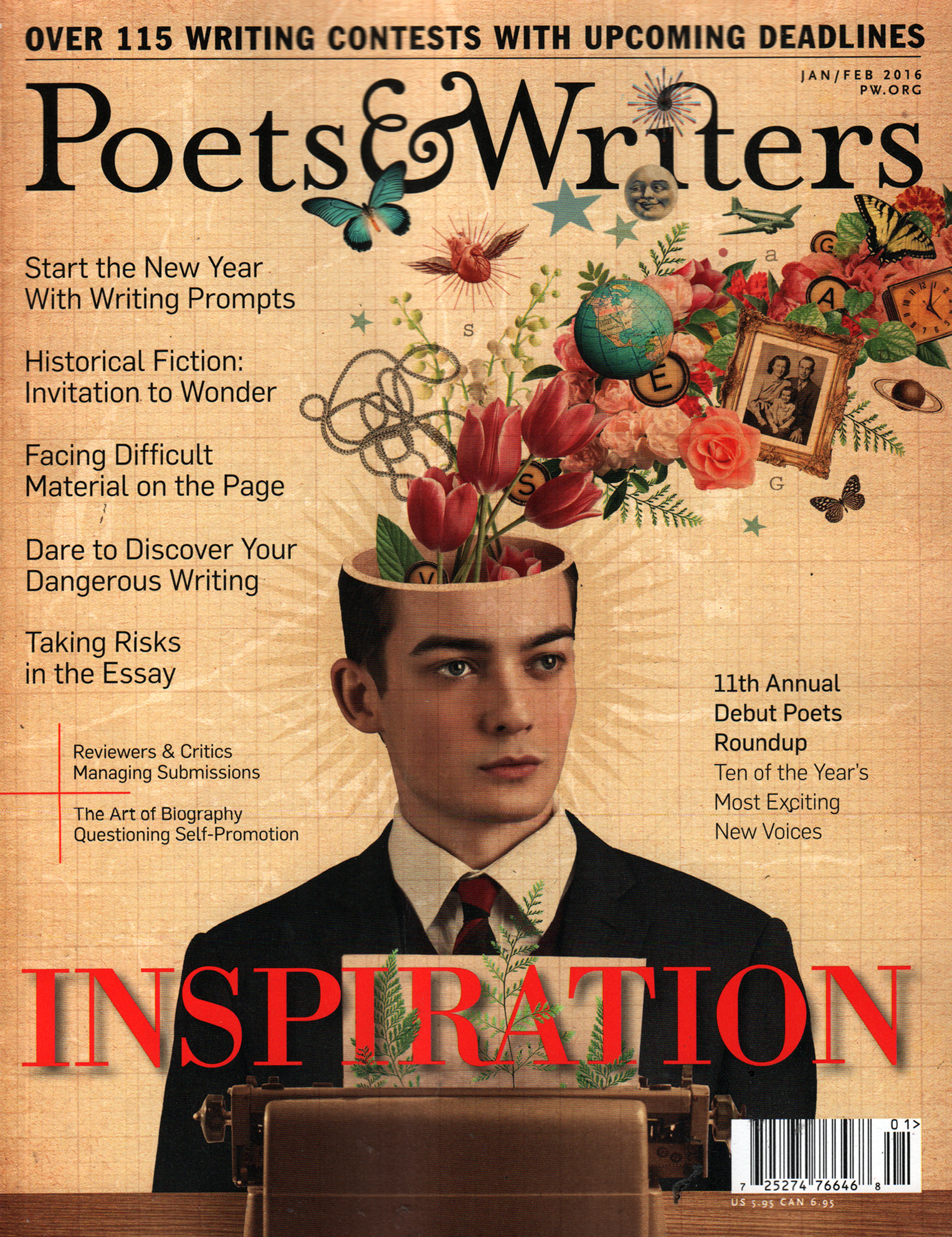 Poets-and-Writers January 01, 2016 Issue Cover