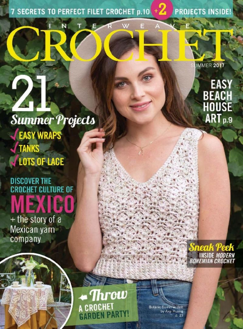 Interweave-Crochet June 01, 2017 Issue Cover