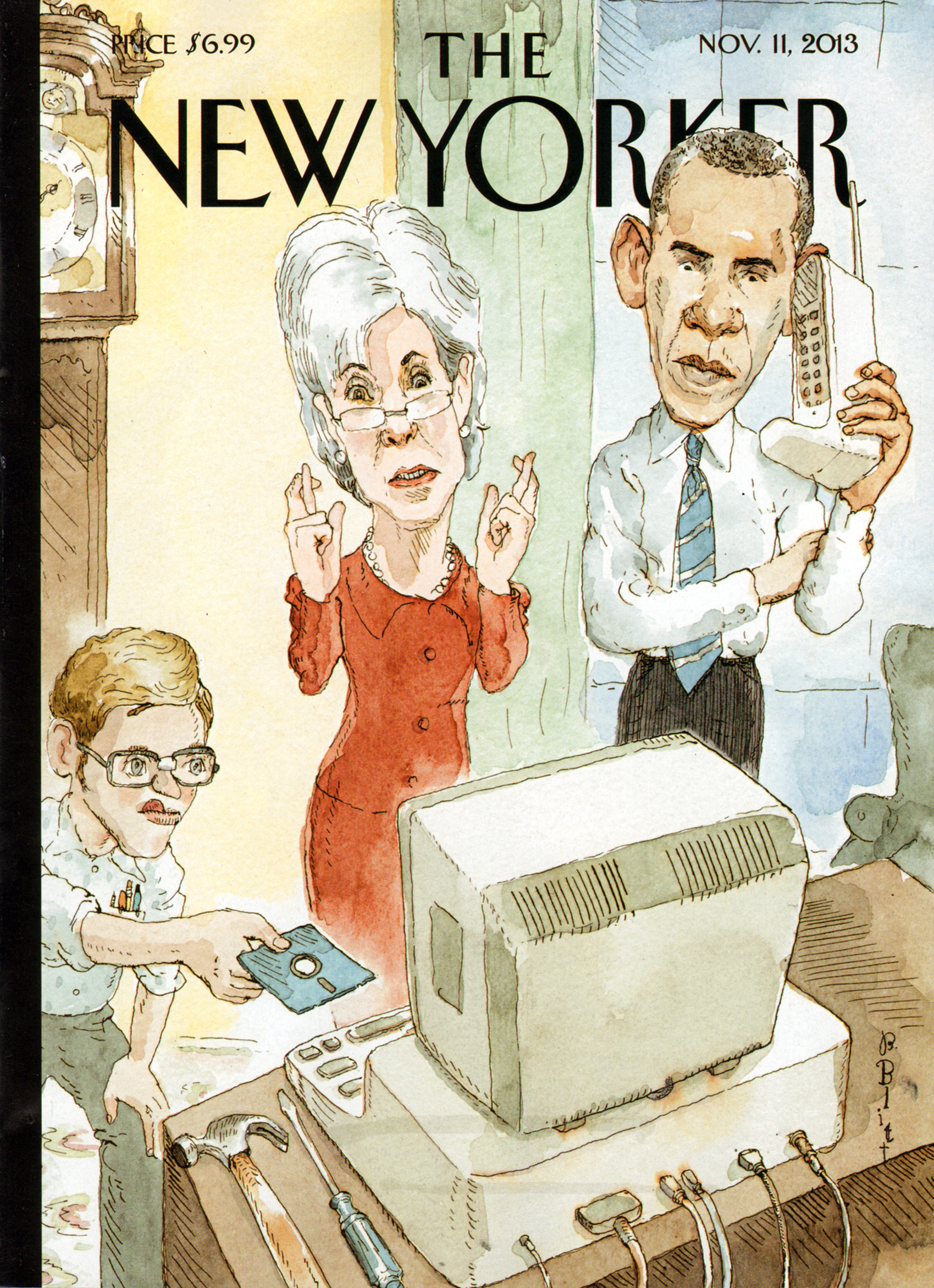 The-New-Yorker November 11, 2013 Issue Cover
