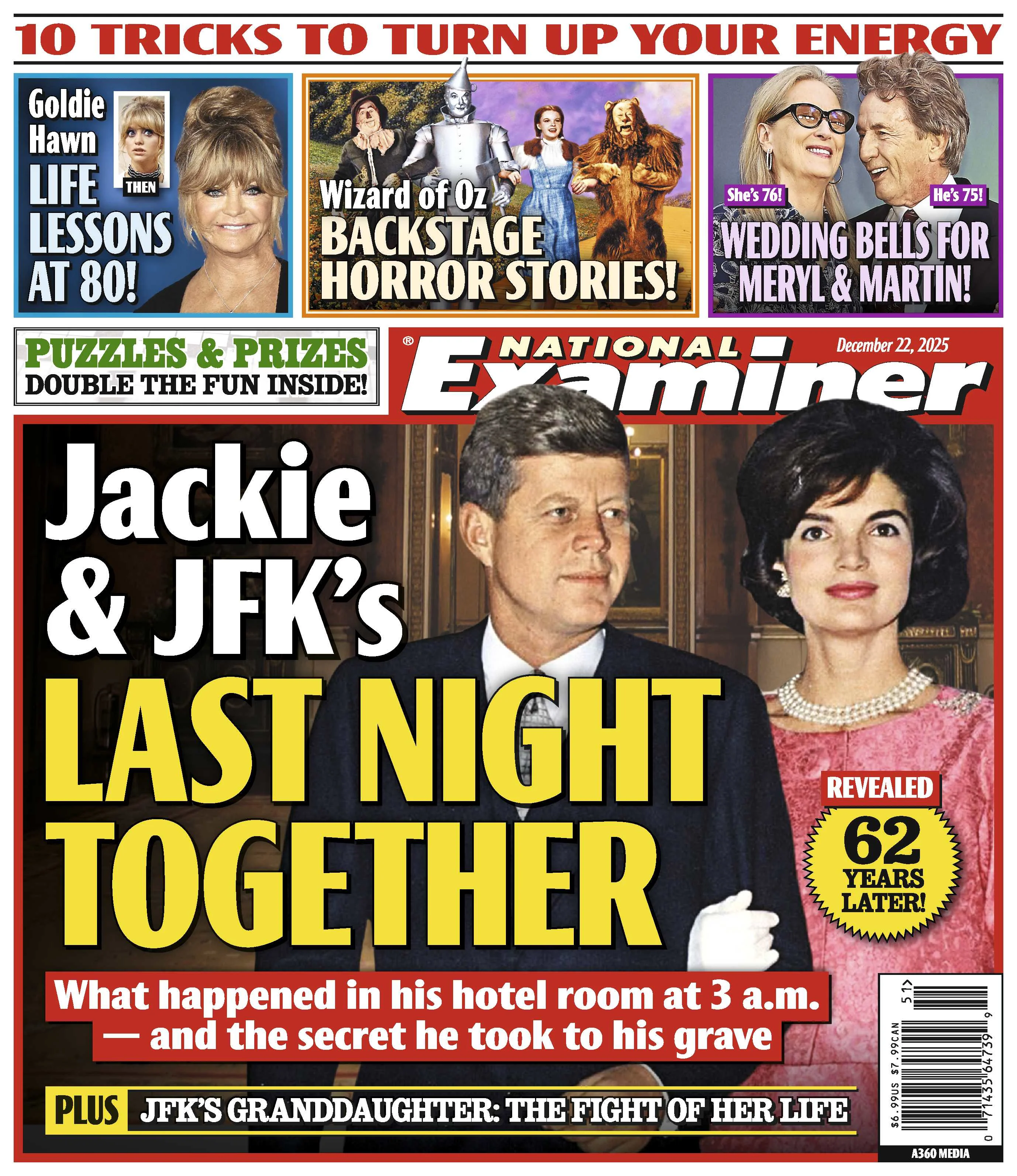 National-Examiner December 22, 2025 Issue Cover