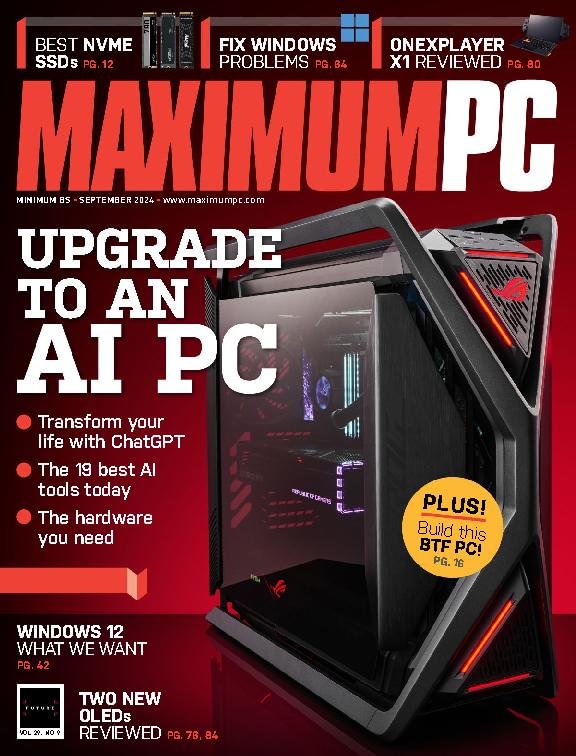 Maximum-PC September 01, 2024 Issue Cover