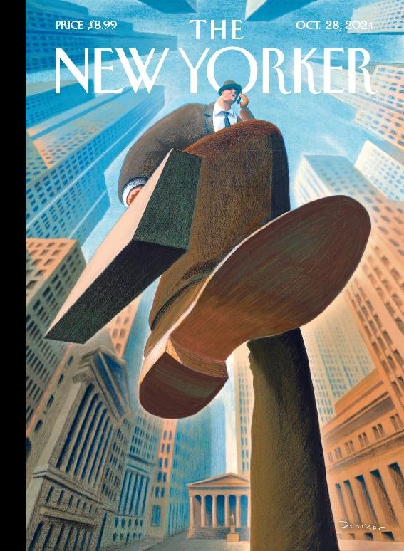 The-New-Yorker October 28, 2024 Issue Cover