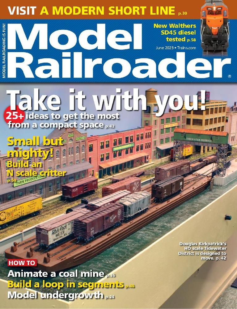 Model-Railroader June 01, 2023 Issue Cover