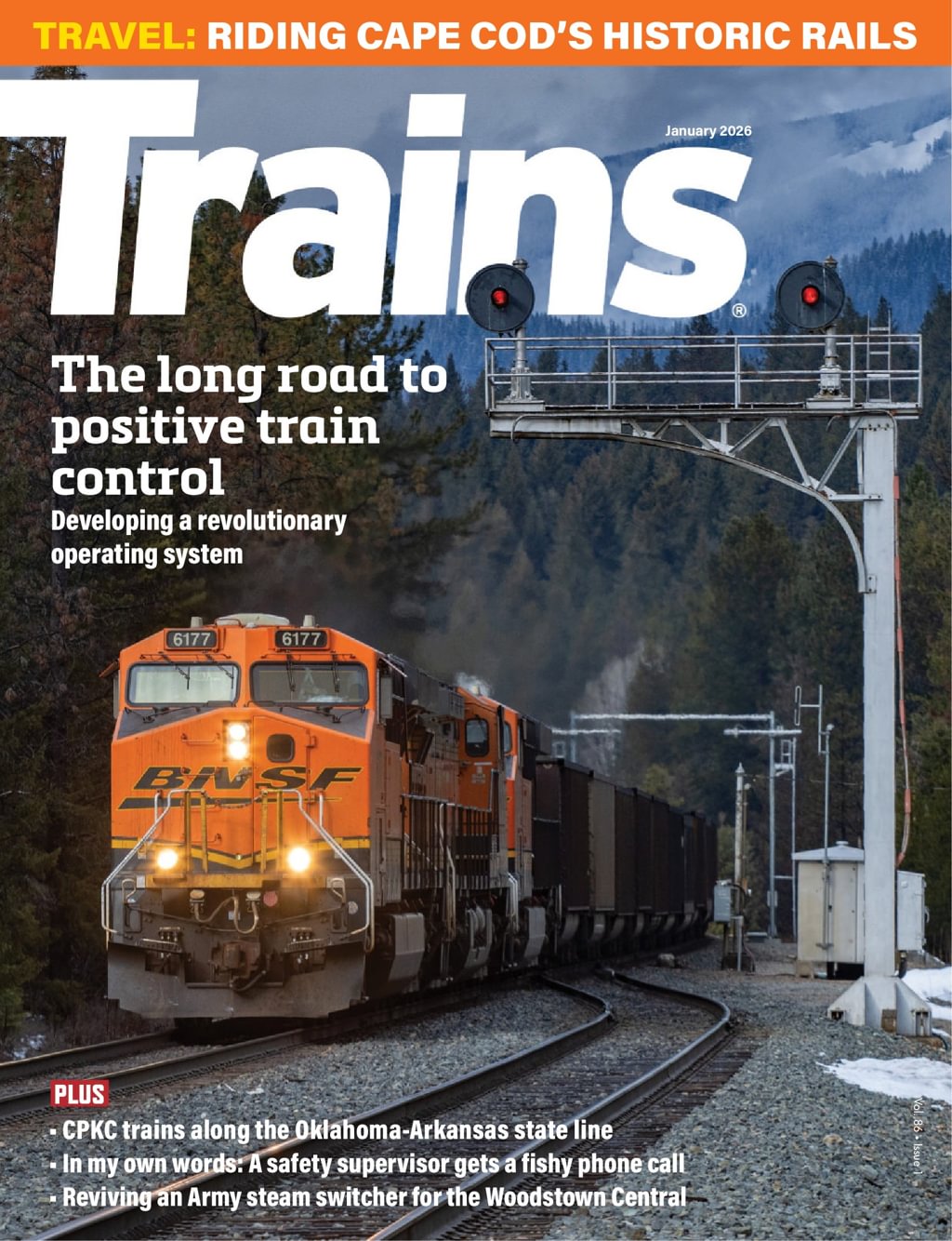 Trains January 01, 2026 Issue Cover