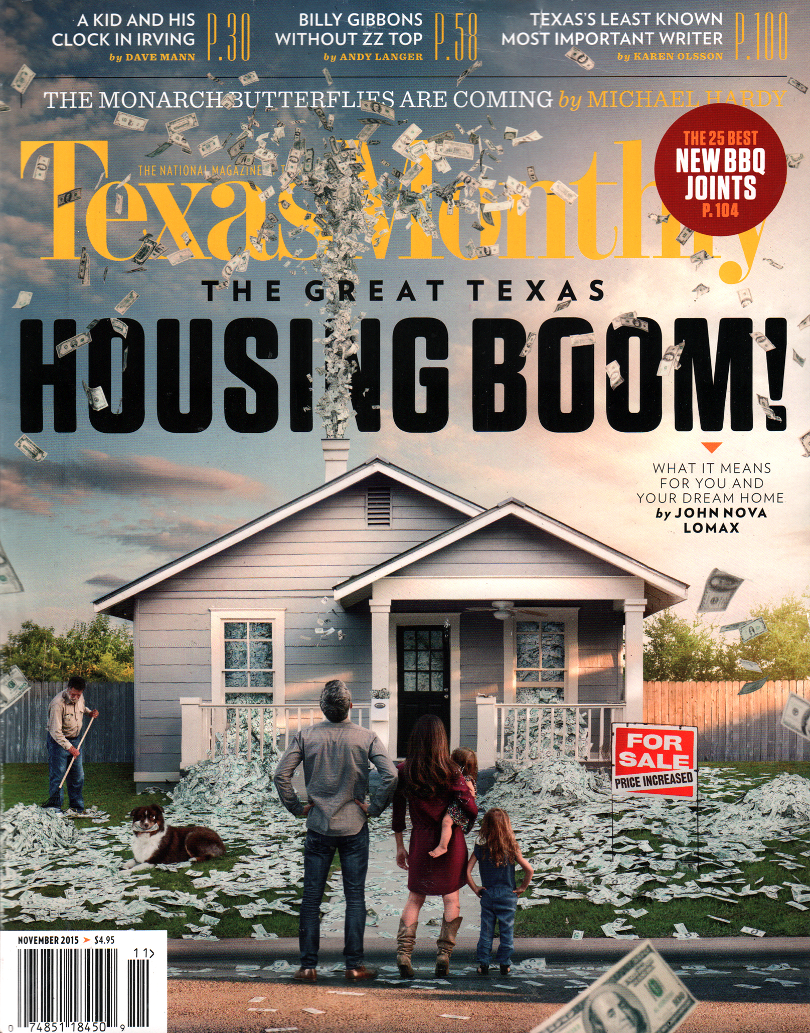 Texas-Monthly November 01, 2015 Issue Cover