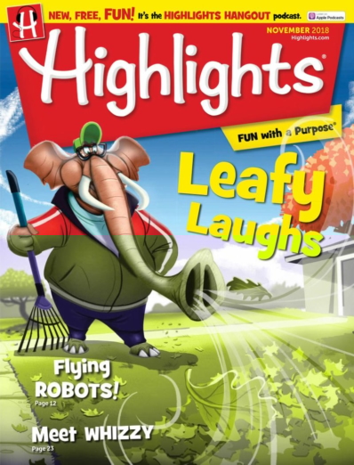Highlights November 01, 2018 Issue Cover