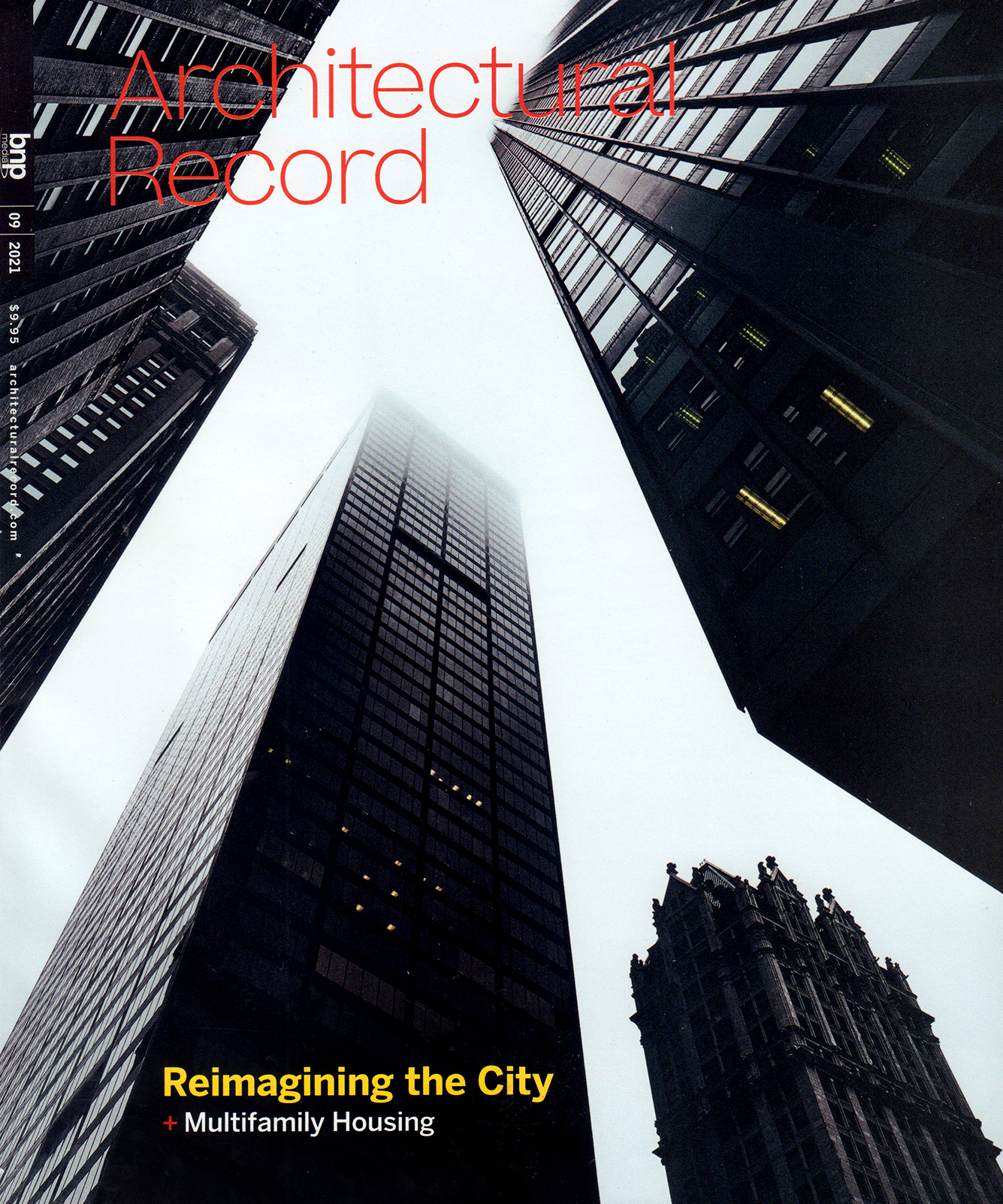 Architectural-Record September 01, 2021 Issue Cover